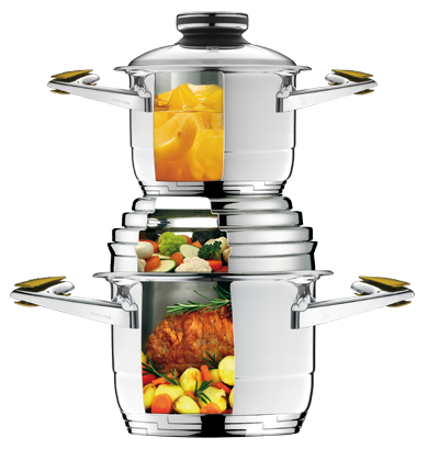 Savienojamā Zepter Masterpiece Cookware sistēma