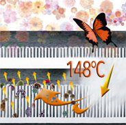 Augstā tvaika temperatūra – 148°C – un iekārtas jauda nodrošina izcilu atdevi – ar iekārtas palīdzību iespējams atbrīvoties no grūti notīrāmajiem tvaikiem un putekļu daļiņām.